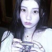 오리지널 사운드 - 흰색 햄스터와 친구인 살구색 햄스터╹◡╹